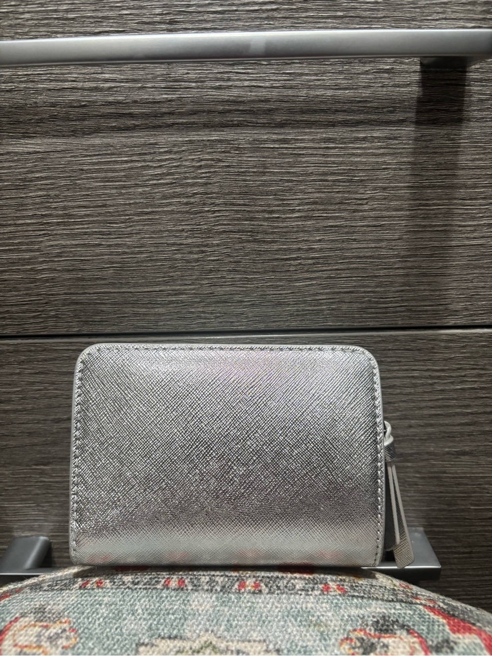 Marc Jacobs Silver Snapshot Wallet - Picture 2 of 6